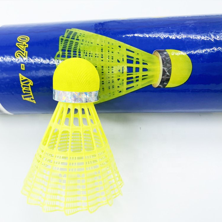Wholesale Nylon Shuttlecock High Quality Badminton Shuttlecock Training Nylon Badminton Shuttlecock for Training