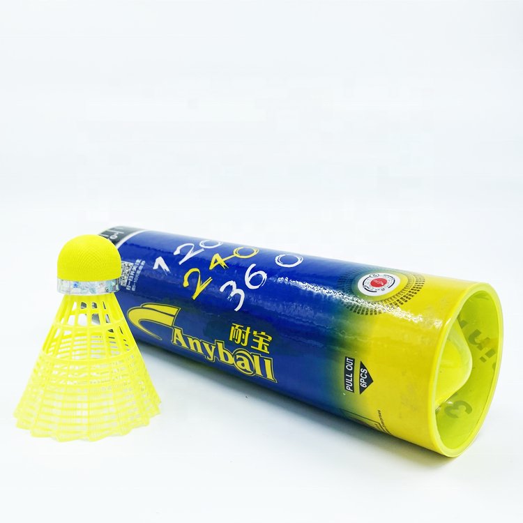 Wholesale Nylon Shuttlecock High Quality Badminton Shuttlecock Training Nylon Badminton Shuttlecock for Training