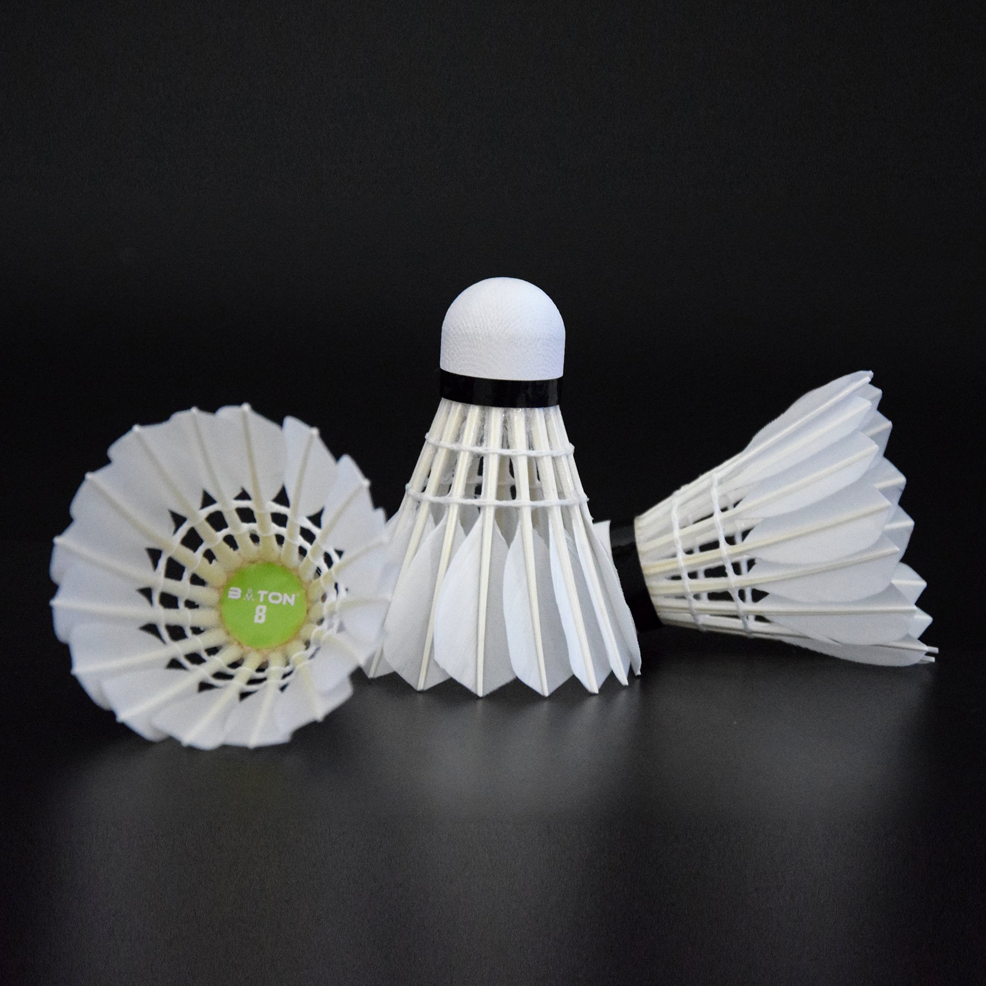 Badminton Cheap Factory Wholesale White Badminton Shuttle Duck Feather Badminton Shuttlecock