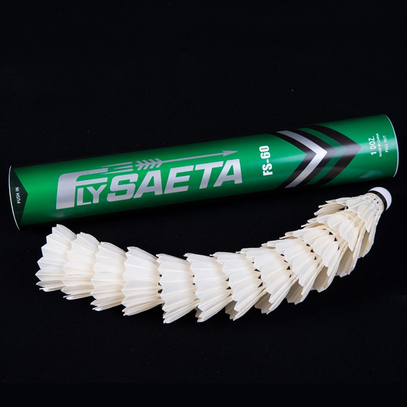 China Best Sale Goose Feather Ball of Victor Sports With White Color Badminton Shuttlecock Fly NO.60