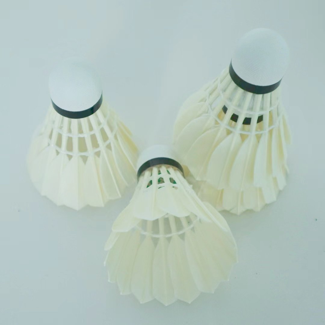 Super Durable Professional Level Class C Badminton Goose Feathers Shuttlecock