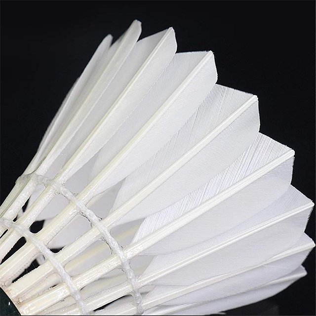 Professional Duck Feather shuttle badminton cork