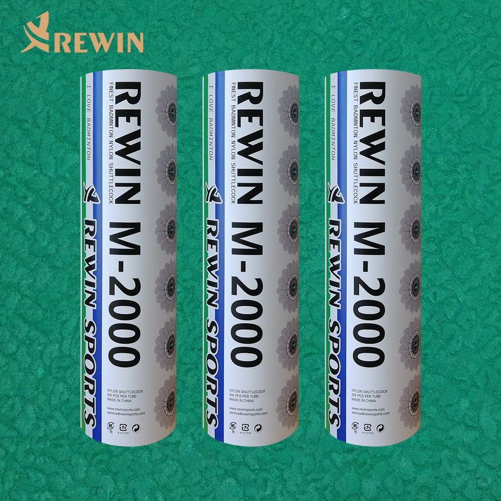 High Quality Nylon Badminton Shuttlecock with Natural Cork M-2000