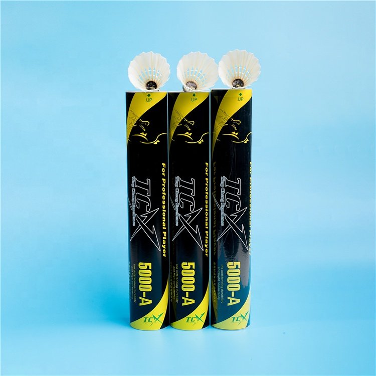 TCX5000-A Professional Factory Supply Class a Tournament Vietnam Ganba Water Duck Feather Shuttlecock in China