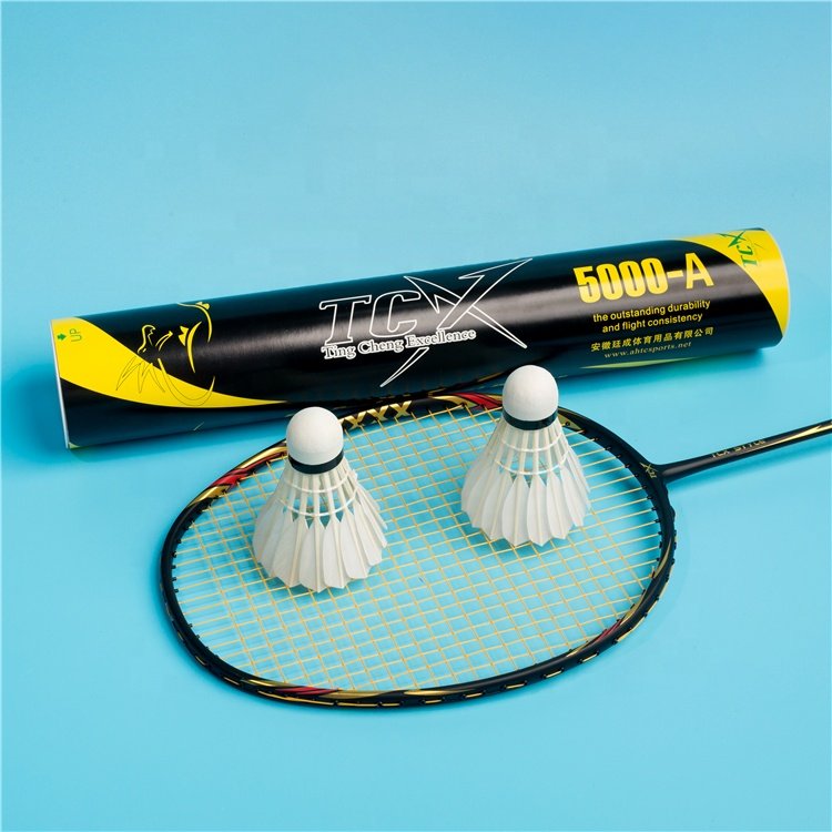 TCX5000-A Professional Factory Supply Class a Tournament Vietnam Ganba Water Duck Feather Shuttlecock in China