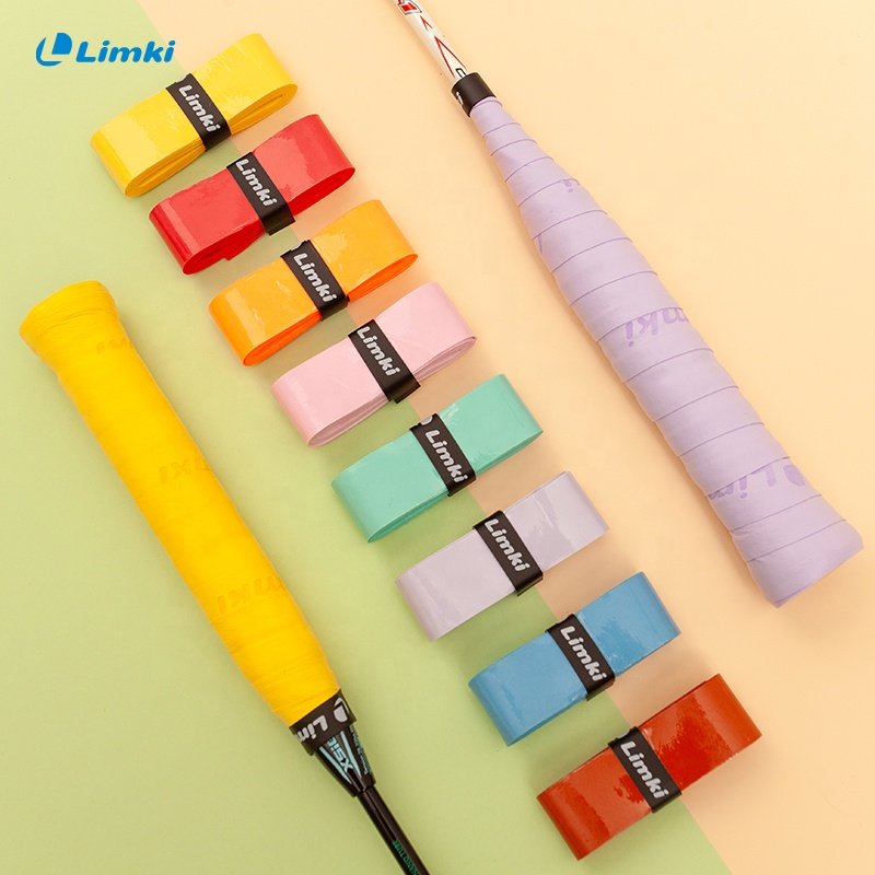 Xiamen Factory Direct Sales accept custom logo muti-color overgrip Sobregrip de Badminton