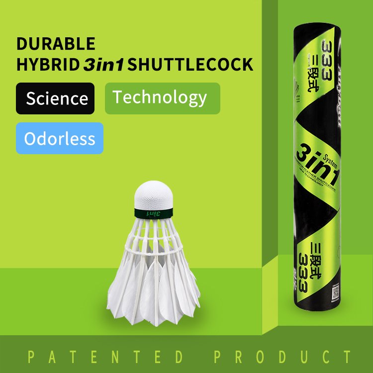 Factory Price Durable Natural Feather Badminton Shuttlecock with Great Stability and Durability Badminton Ball for Outdoor