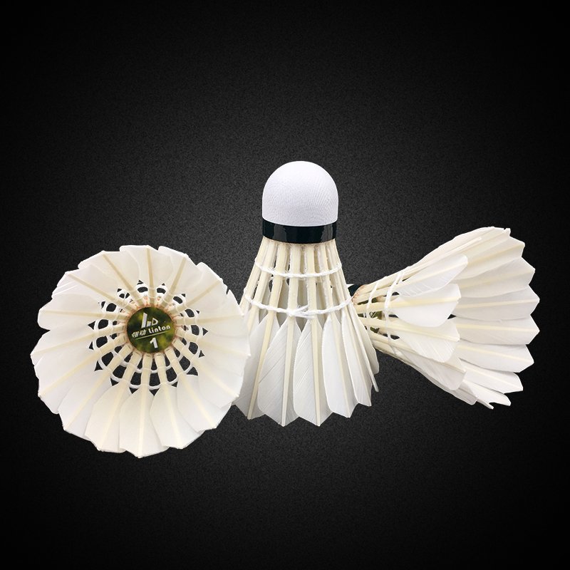 Good Durability Class A 2 Layers Cork Best Bright Glue Badminton Shuttlecocks