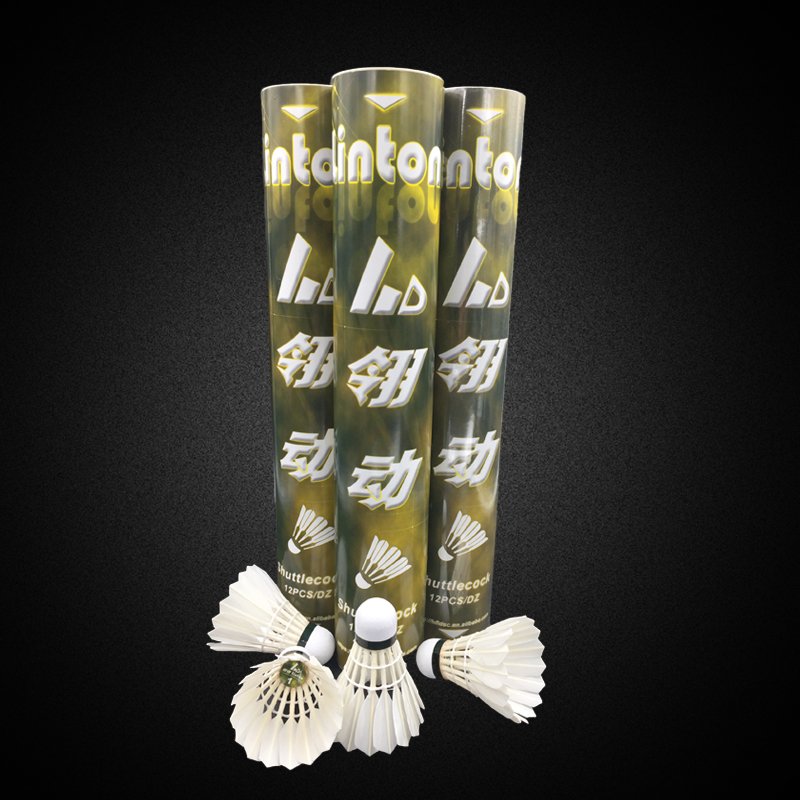 Good Durability Class A 2 Layers Cork Best Bright Glue Badminton Shuttlecocks