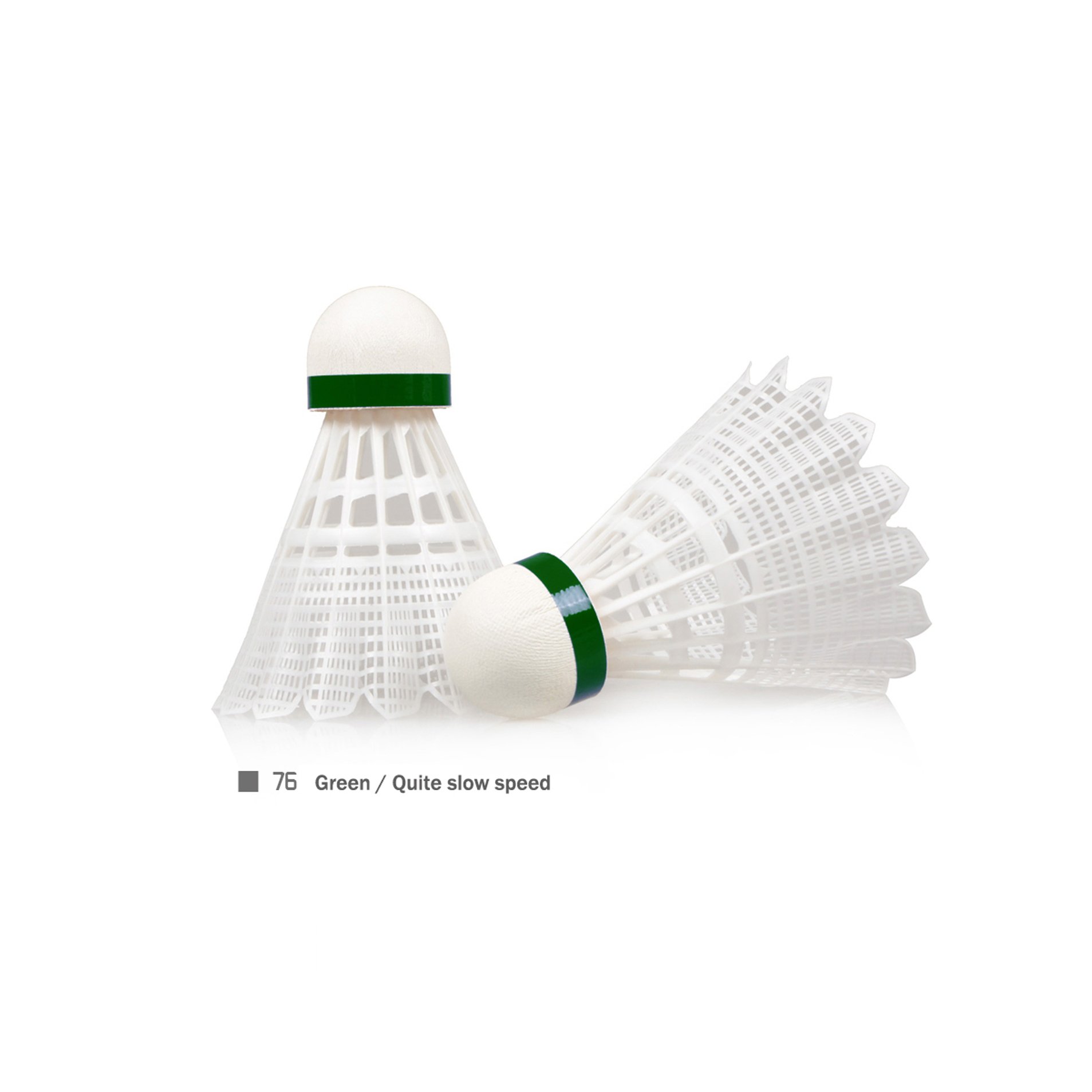 Cheap Nylon Training Shuttlecock Yellow Nylon Leaf Badminton Shuttlecock Badminton