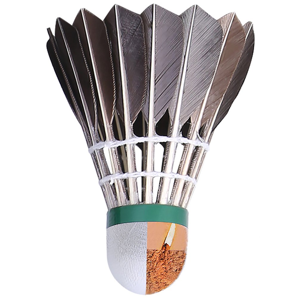 OEM brand cheap price 6/12 pack badminton shuttle cock feather