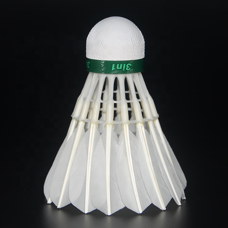 Stable and Sturdy Shuttlecock Goose Feather High Stability Training Balls OEM&ODM for Indoor and Outdoor Cheap Shuttlecock