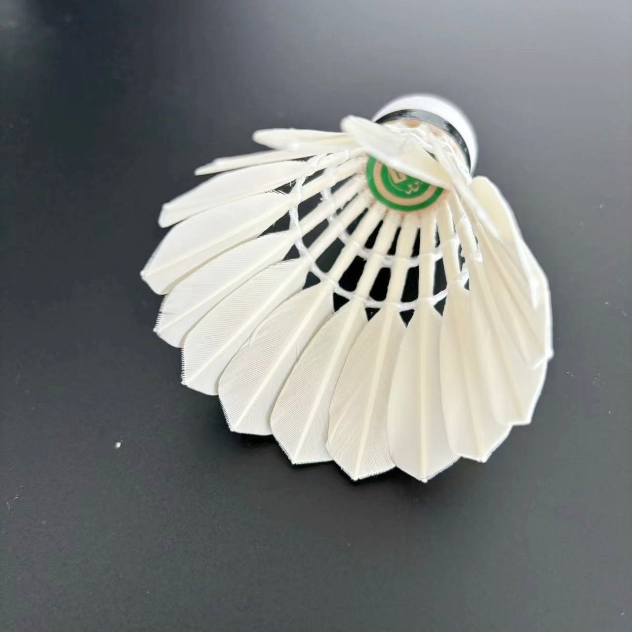good durability Class C Goose Feather Sports ball with PU Cork badminton shuttlecocks