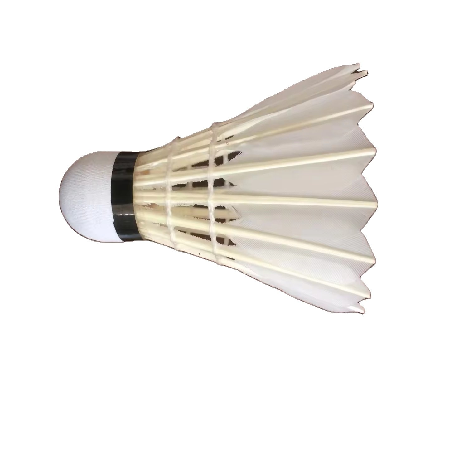 Wholesale High speed durable badminton game training Badminton Baseball white feather badminton