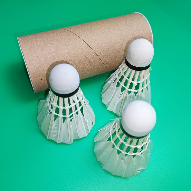 Factory Supply badminton shuttlecock Super Grade Goose Feather shuttlecock