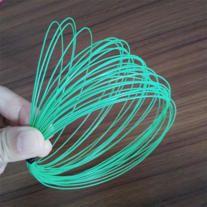 High Quality Polymer Nylon Multifilament 0.7mm machine stringing durability badminton racket string