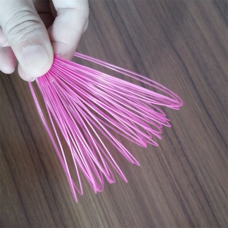 High Quality Polymer Nylon Multifilament 0.7mm machine stringing durability badminton racket string