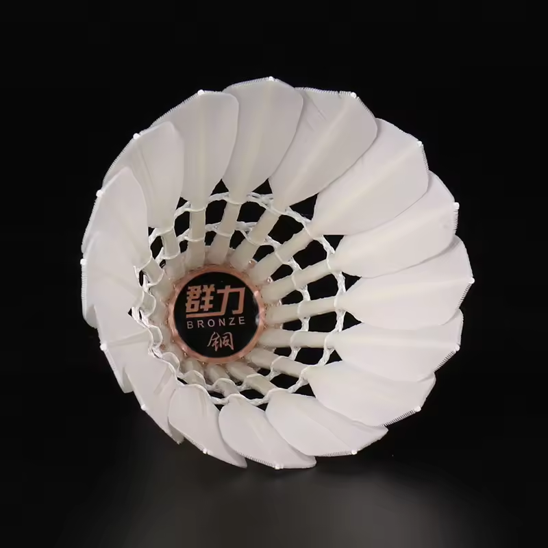 Shuttlecock Badminton Durable Wholesale Kunli Goose Feather Badminton Shuttlecocks