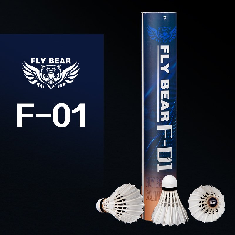 Duck Feather Badminton Shuttlecocks Durable and Resistant to Playing