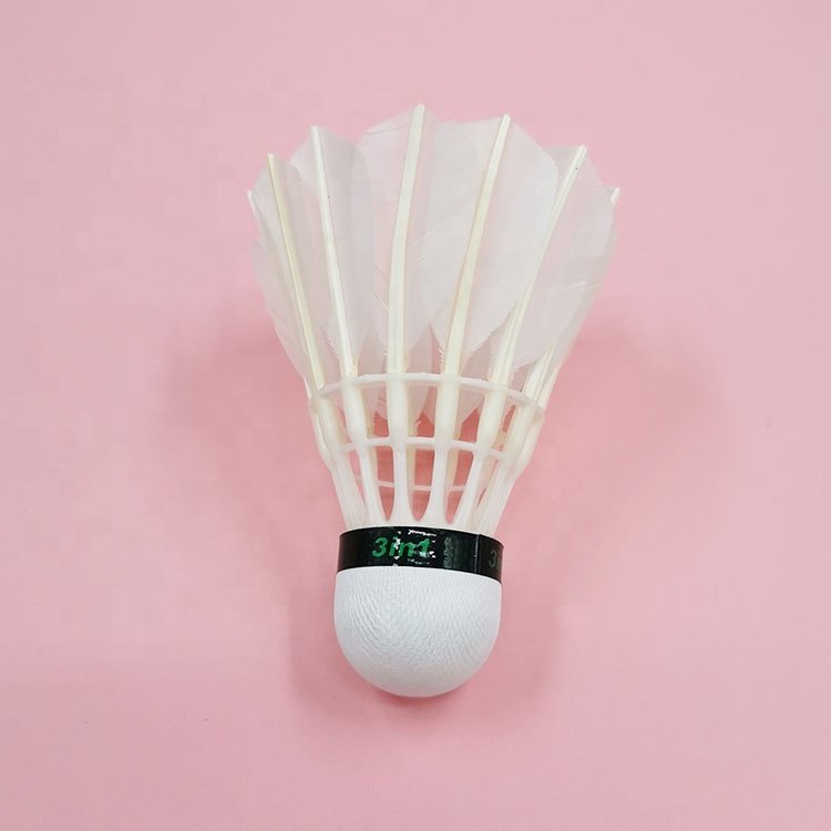 For Sale Badminton Shuttlecock Goose Feather 3in1 Badminton Shuttlecock Nice Look Pro Petrel Brand Kok Badminton