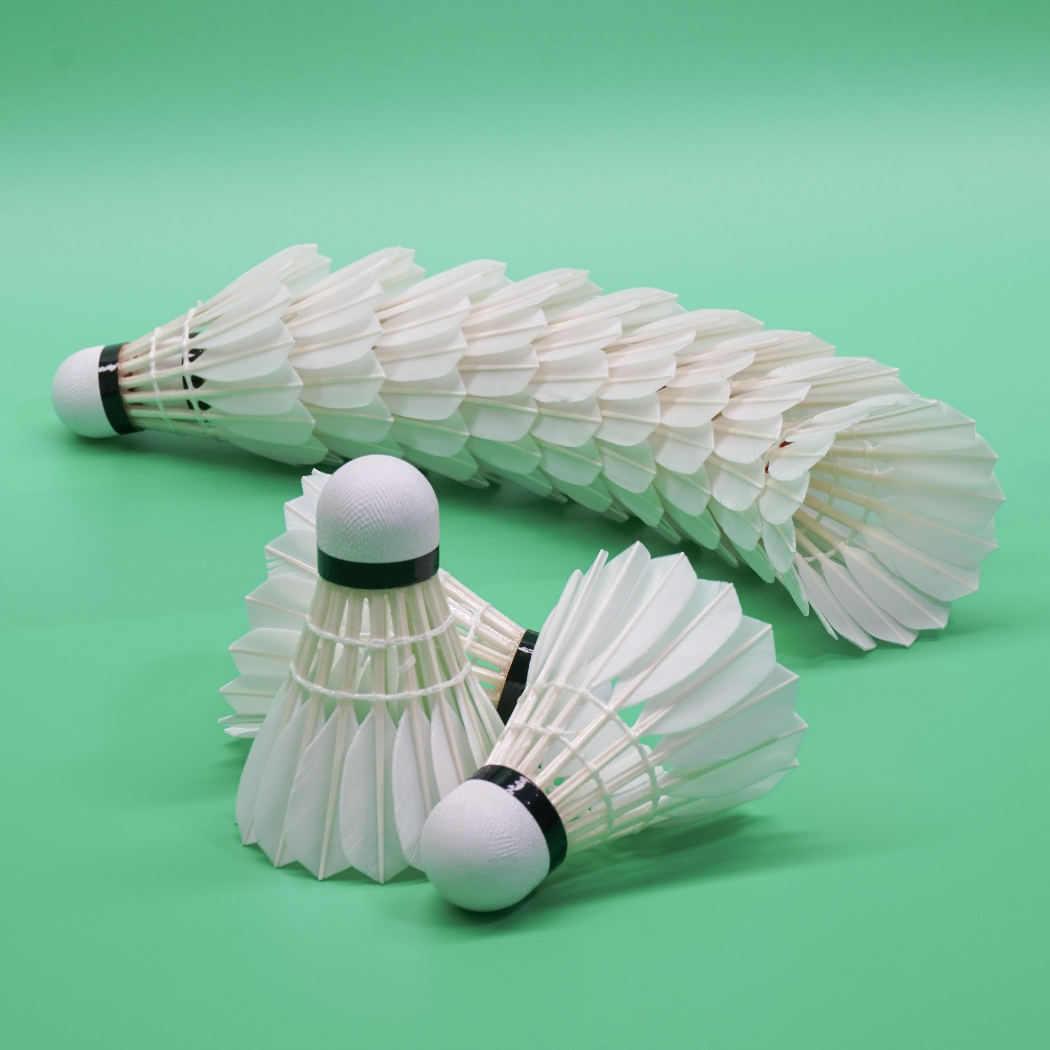 chaopai yellow cheap shuttlecocks high quality goose feather durability badminton chaopai shuttlecocks