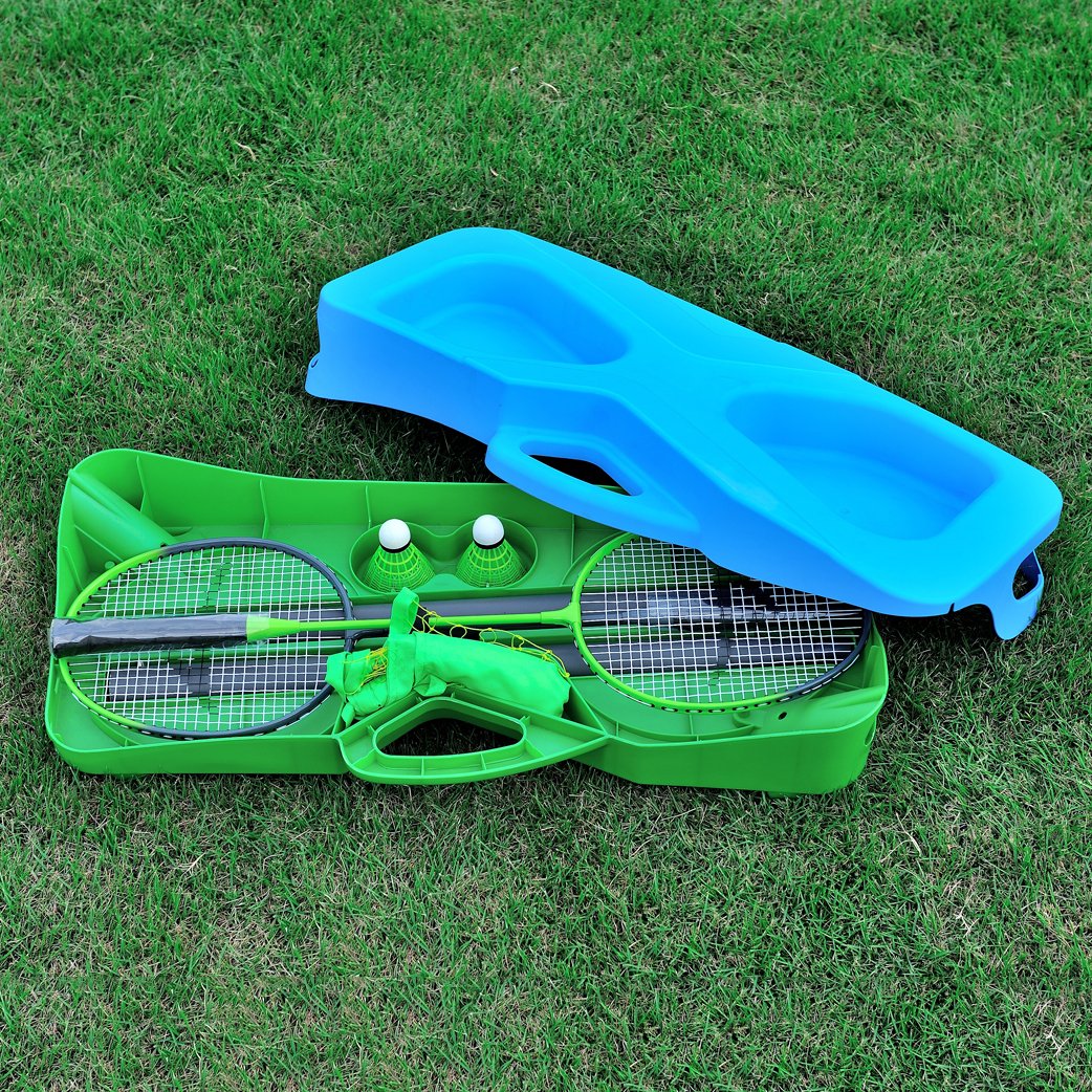 Badminton Racquet Set Badminton Racket Tennis Set with Carry Bag for Gym Exercise