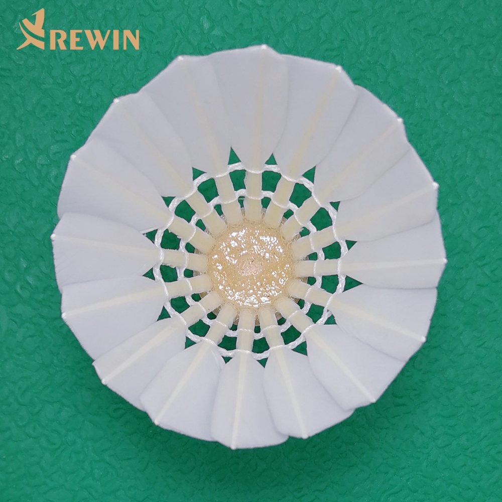 The Most Durable Goose Feather Shuttlecock High Quality Same as YY AS9 YOUHE S100 EG1101 Hot Sales 12pcs