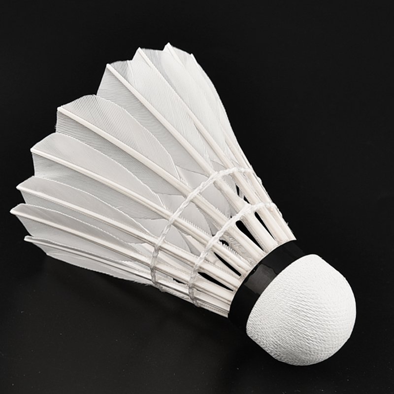 factory price curving goose feather shuttlecock resistant to play training badminton