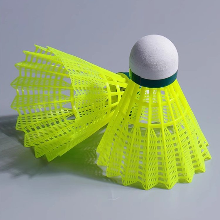 nylon badminton shuttlecocks tube shuttlecocks entertainment durable badminton sport nylon badminton ball