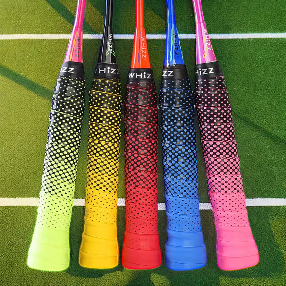 High Quality Customized Soft PU Cvergrip For Badminton Racket Grip Tennis Padel Squash Racket