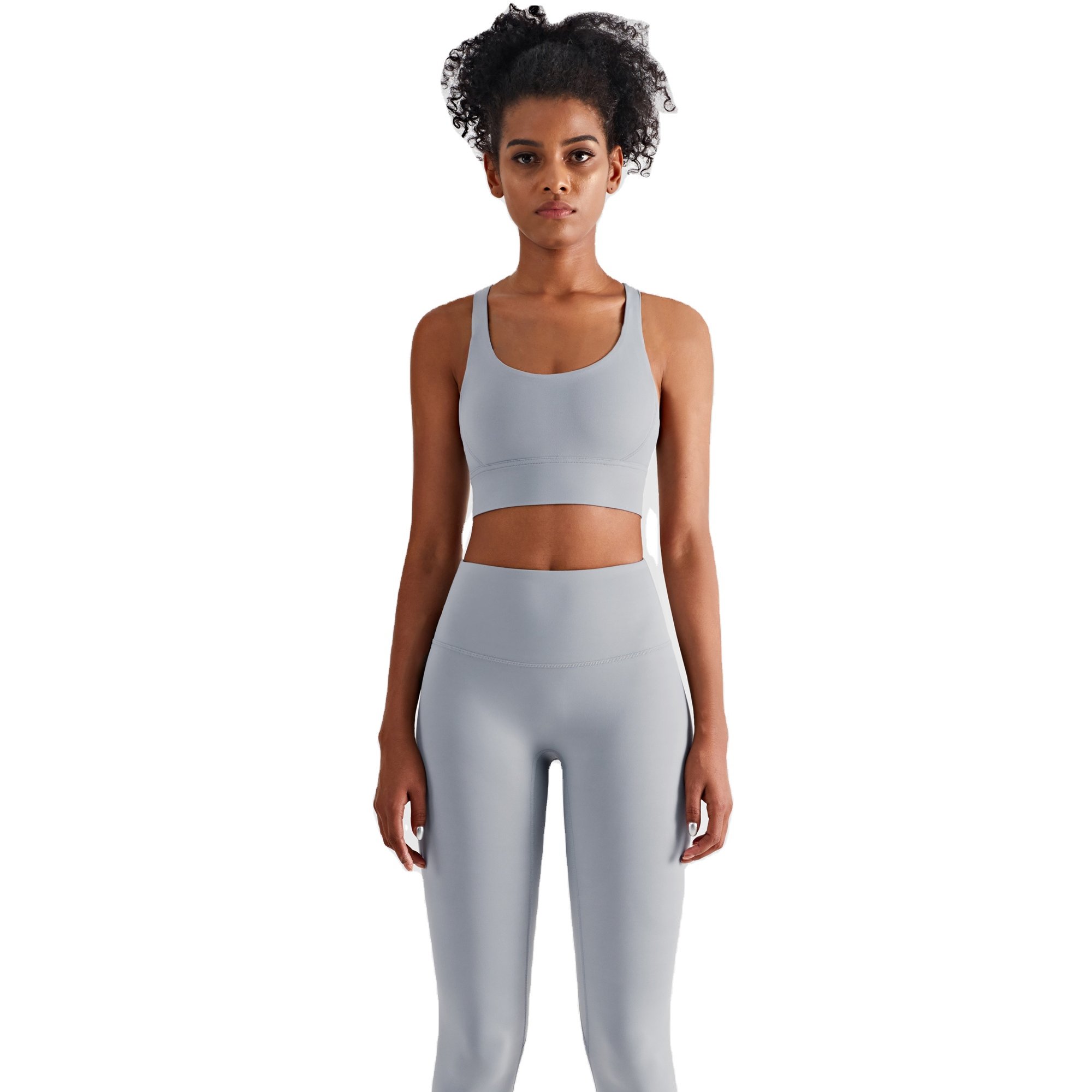 Nuls 2023 New European and American Nude Yoga Sports Underwear Women Print Pattern Sets Yoga Gym Workout Fitness Wearing 200 Pcs