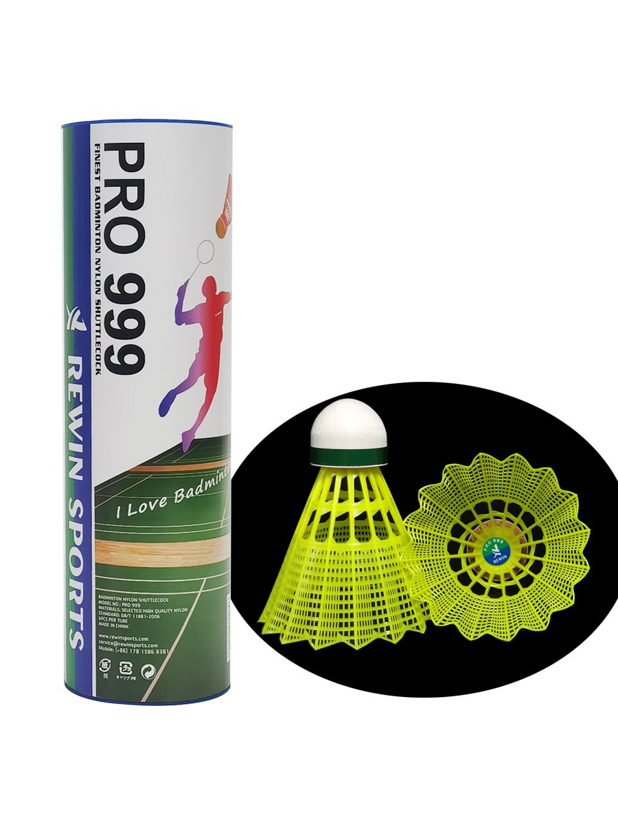 Durable Pro 999 Nylon Badminton Shuttlecock for Club Training