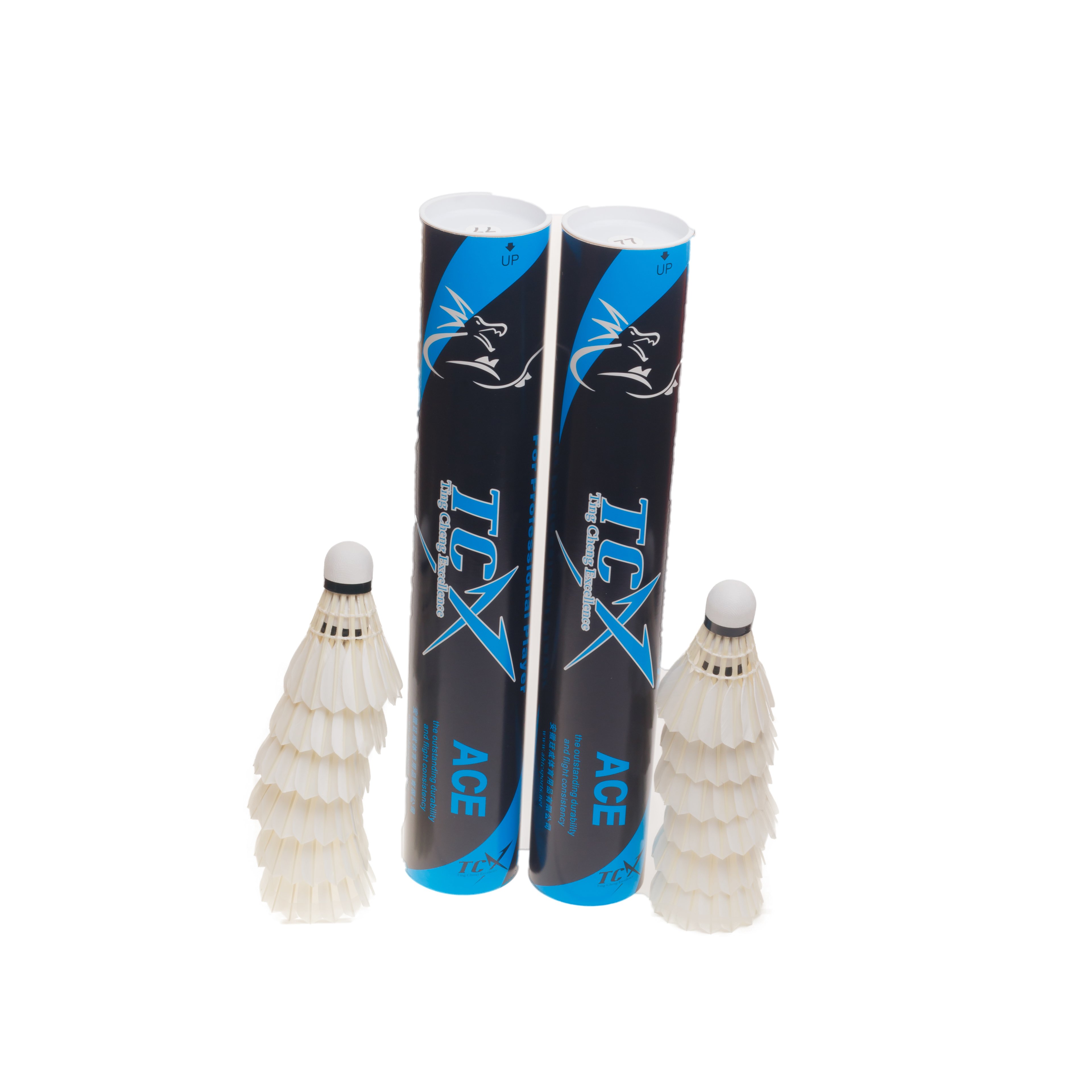factory supply class A goose feather lingmei 90 equalievent to Top line 80 badminton shuttlecock