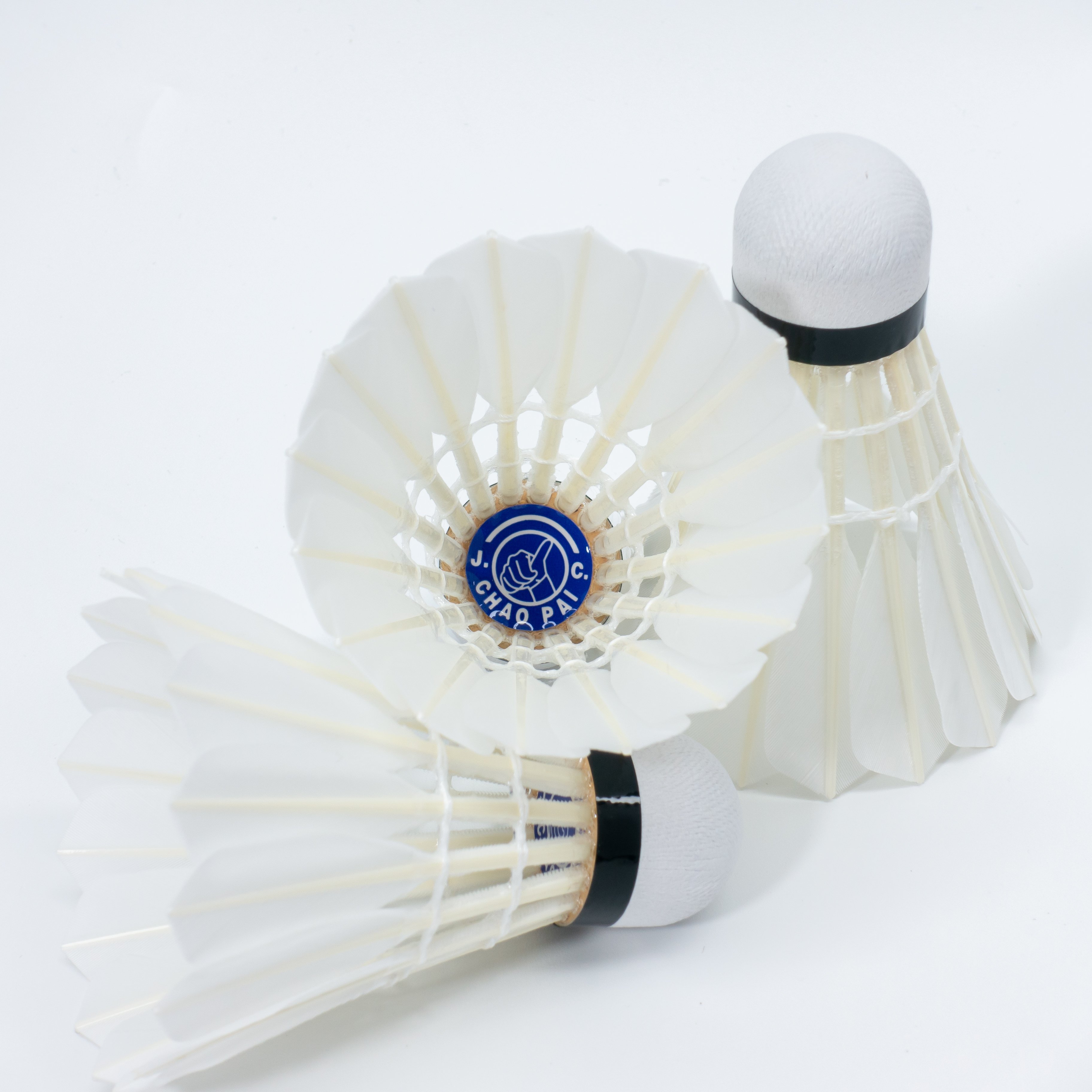 BLUE Genuine badminton goose feather indoor and outdoor training is not easy to rotten badmintonwholesale