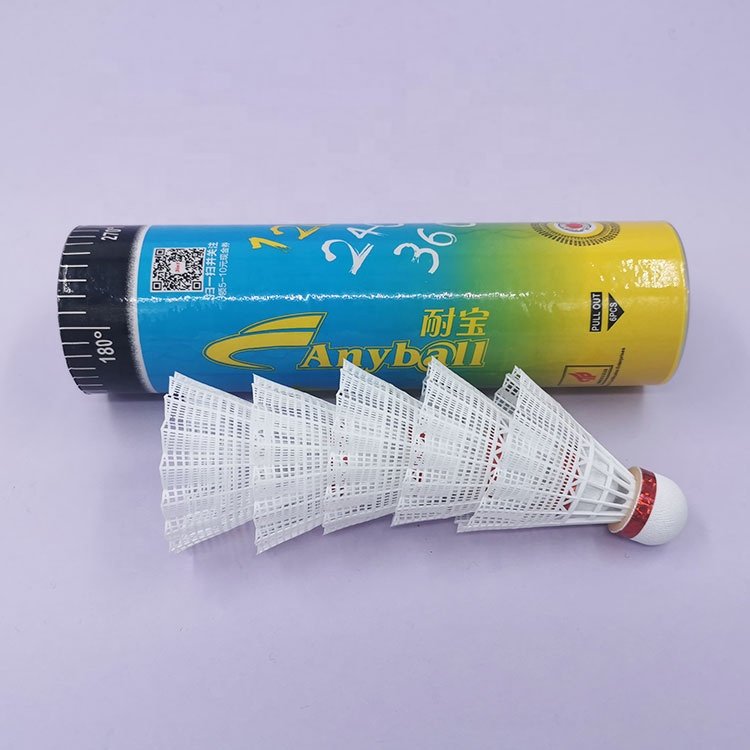 Training Products Professional Cork Shuttlecock Light Nylon Balls Cheap Badminton Stable and Sturdy High Speed Badminton Shuttle