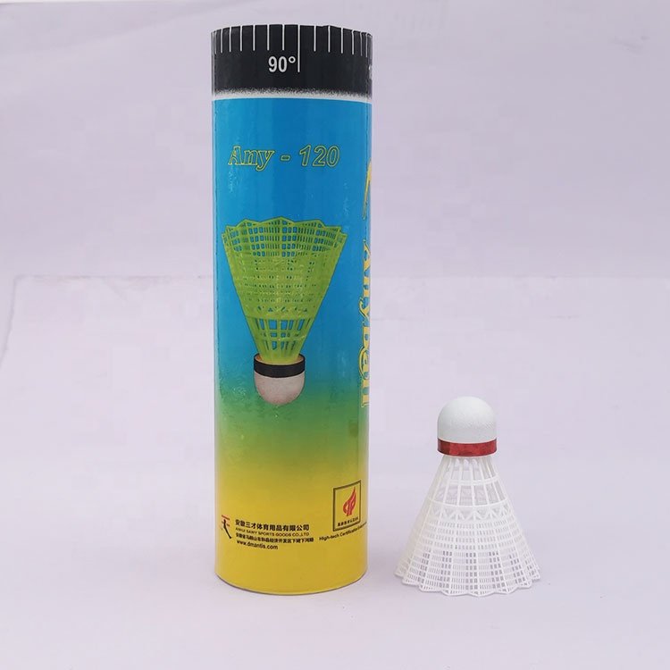 Training Products Professional Cork Shuttlecock Light Nylon Balls Cheap Badminton Stable and Sturdy High Speed Badminton Shuttle