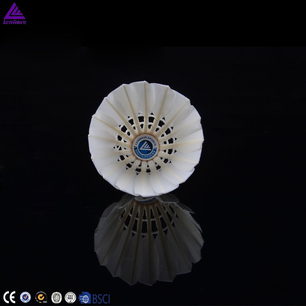 Factory custom provided Badminton Shuttlecocks Birdies,12 Pack Training Badminton Balls with Great Stability for in/out door