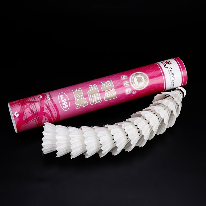 Factory duck Feather of Cheap Badminton for outdoor training