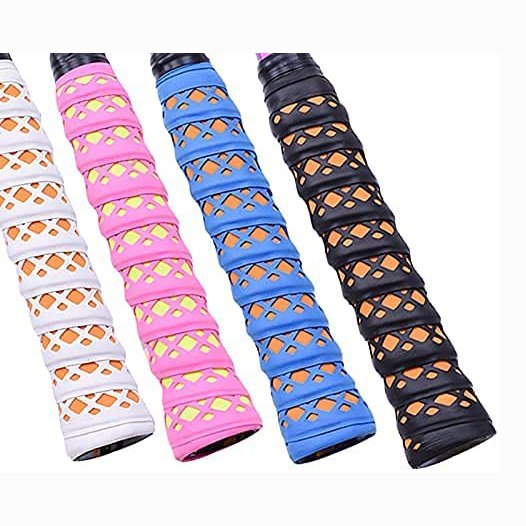 hot sale Racket Grip Anti Slip Perforated Super Absorbent PU Tennis and Badminton High-quality racket overgrip tape