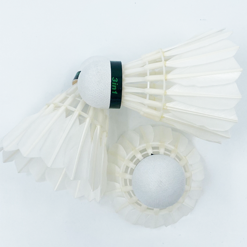 Dmantis D60 High Quality Badminton Shuttlecock OEM 3in1 Hybrid Shuttlecock