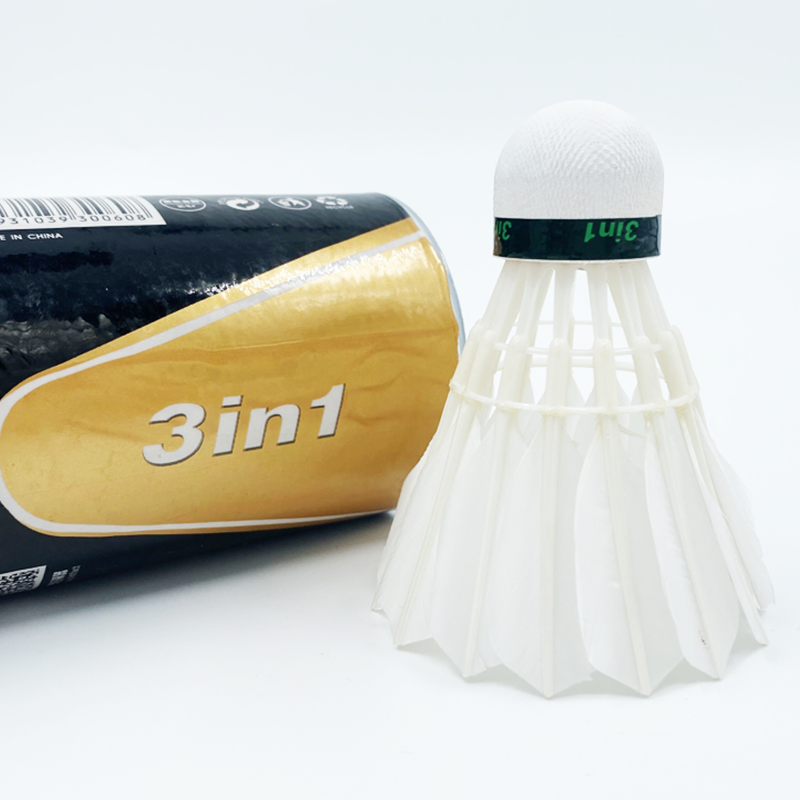 Dmantis D60 High Quality Badminton Shuttlecock OEM 3in1 Hybrid Shuttlecock