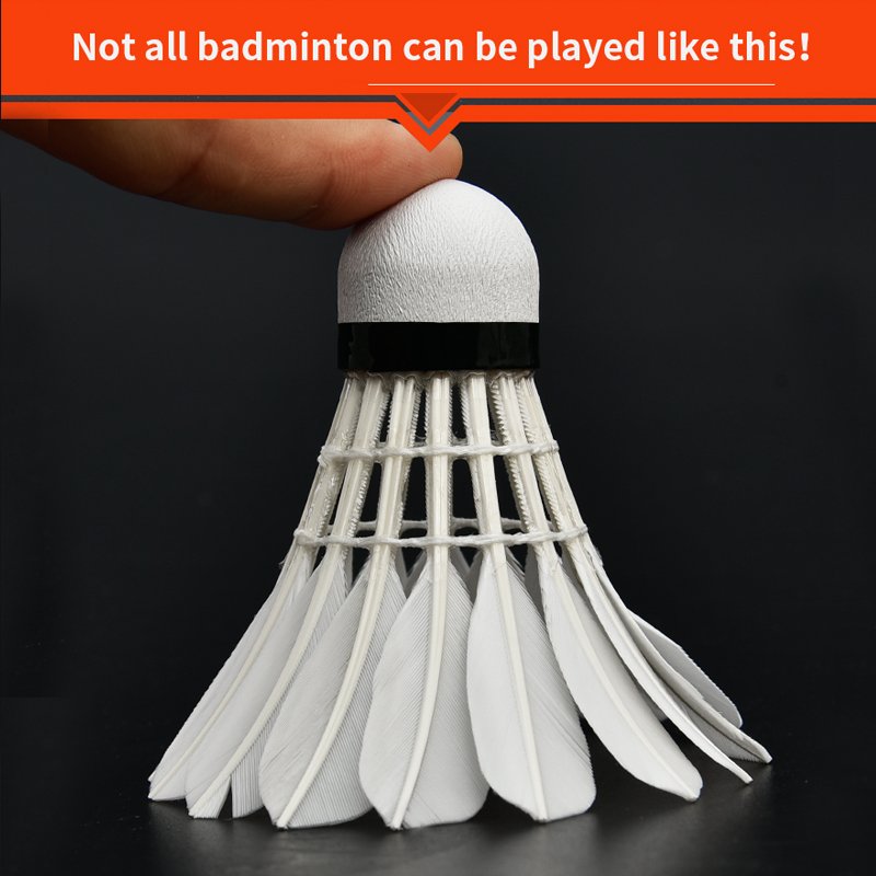 High Quality Good Price Taiwan Fiber Cork Feather Shuttle Cock badminton shuttlecock