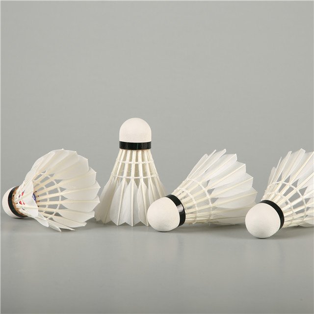 Wholesale ling mei feather badminton shuttlecock durable shuttles for club competition