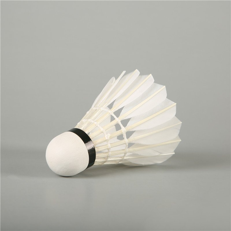Wholesale ling mei feather badminton shuttlecock durable shuttles for club competition