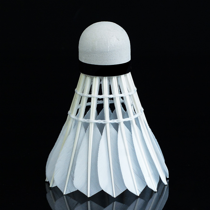 Badminton Shuttlecock Wholesale Customized High Quality Training Level Duck Feather Class a Duck Feather Club Ball Sandwich Cork