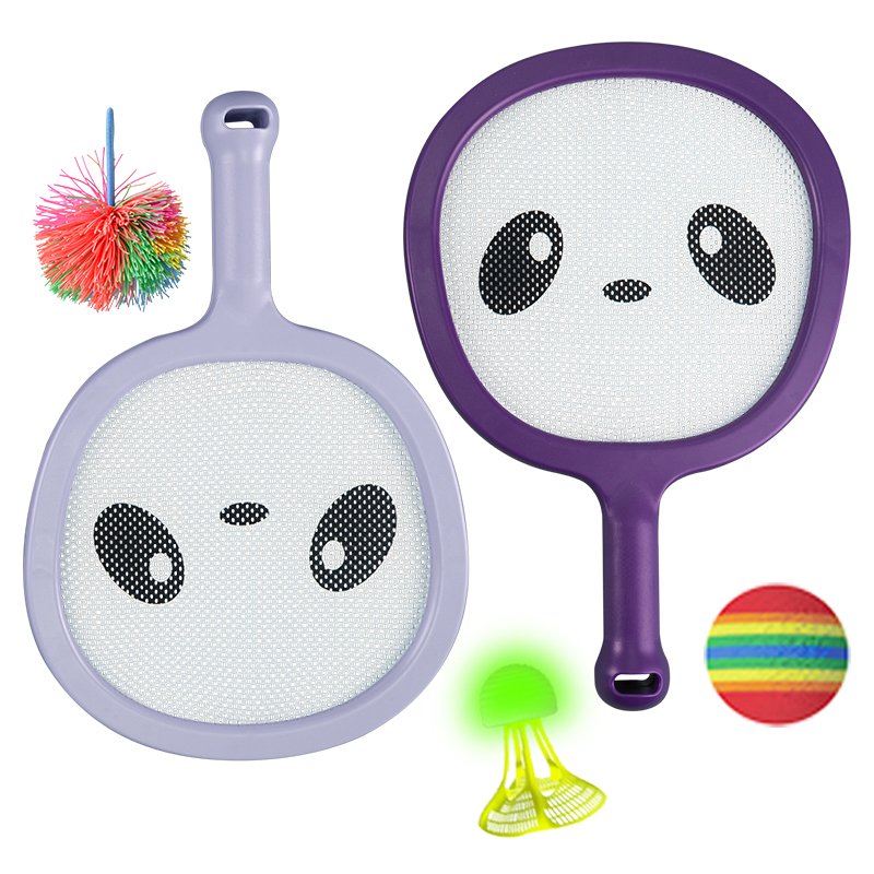 Kids Badminton and badminton racketSet Paddle Paddle Rackets with Ball Shuttlecock Beach Pool Park Outdoor Play Tennis Games