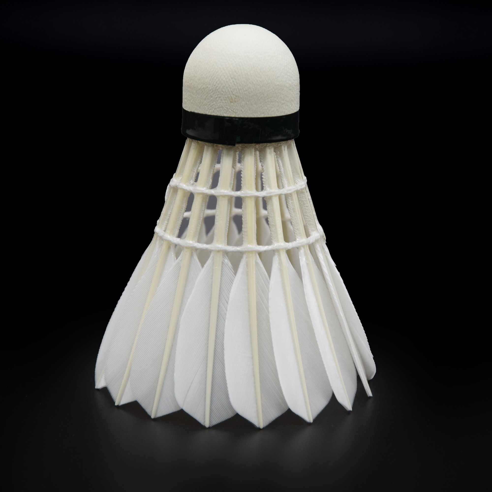 Factory Supply Super Durable Badminton Shuttlecock 12pcs White OEM Customized Ball Natural Cork Goose Feather