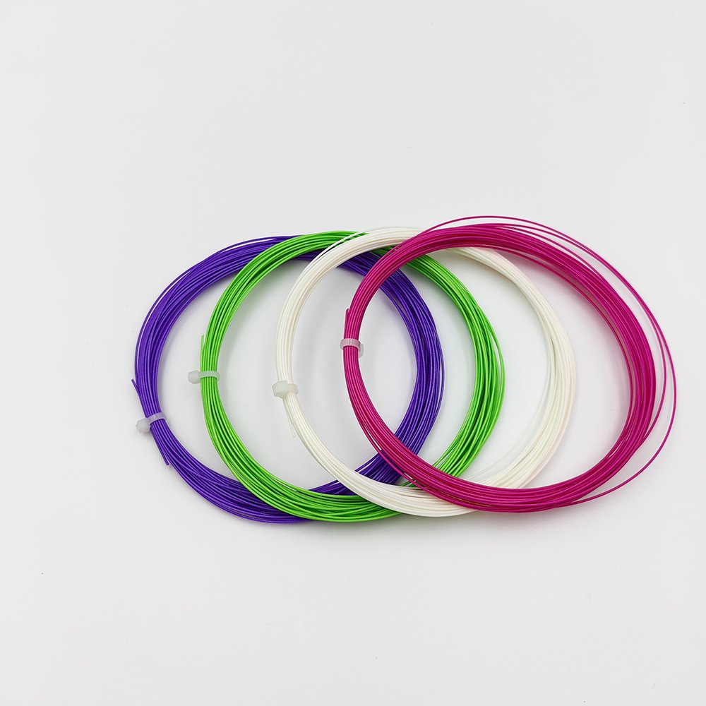 Factory New Arrival 22-26 LBS Durable Badminton String 0.7mm Power Badminton Racket Wire Sport Training Accessories