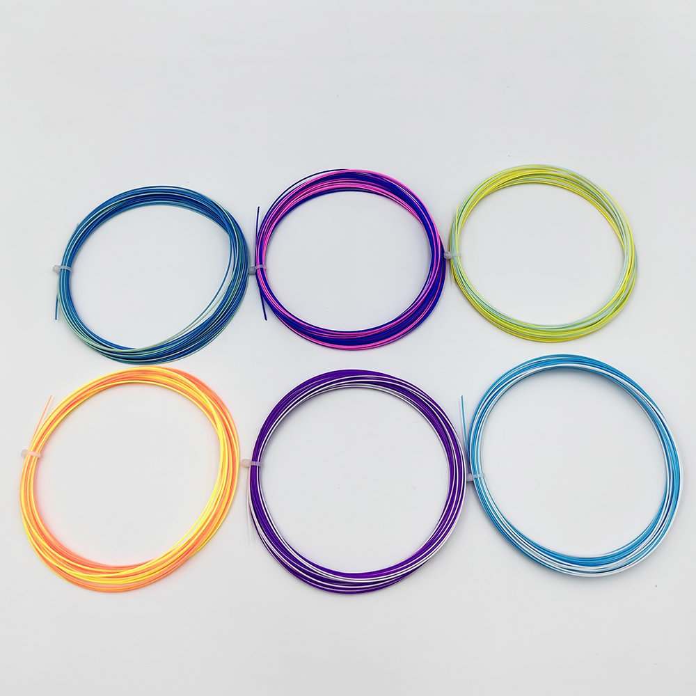 Factory New Arrival 22-26 LBS Durable Badminton String 0.7mm Power Badminton Racket Wire Sport Training Accessories