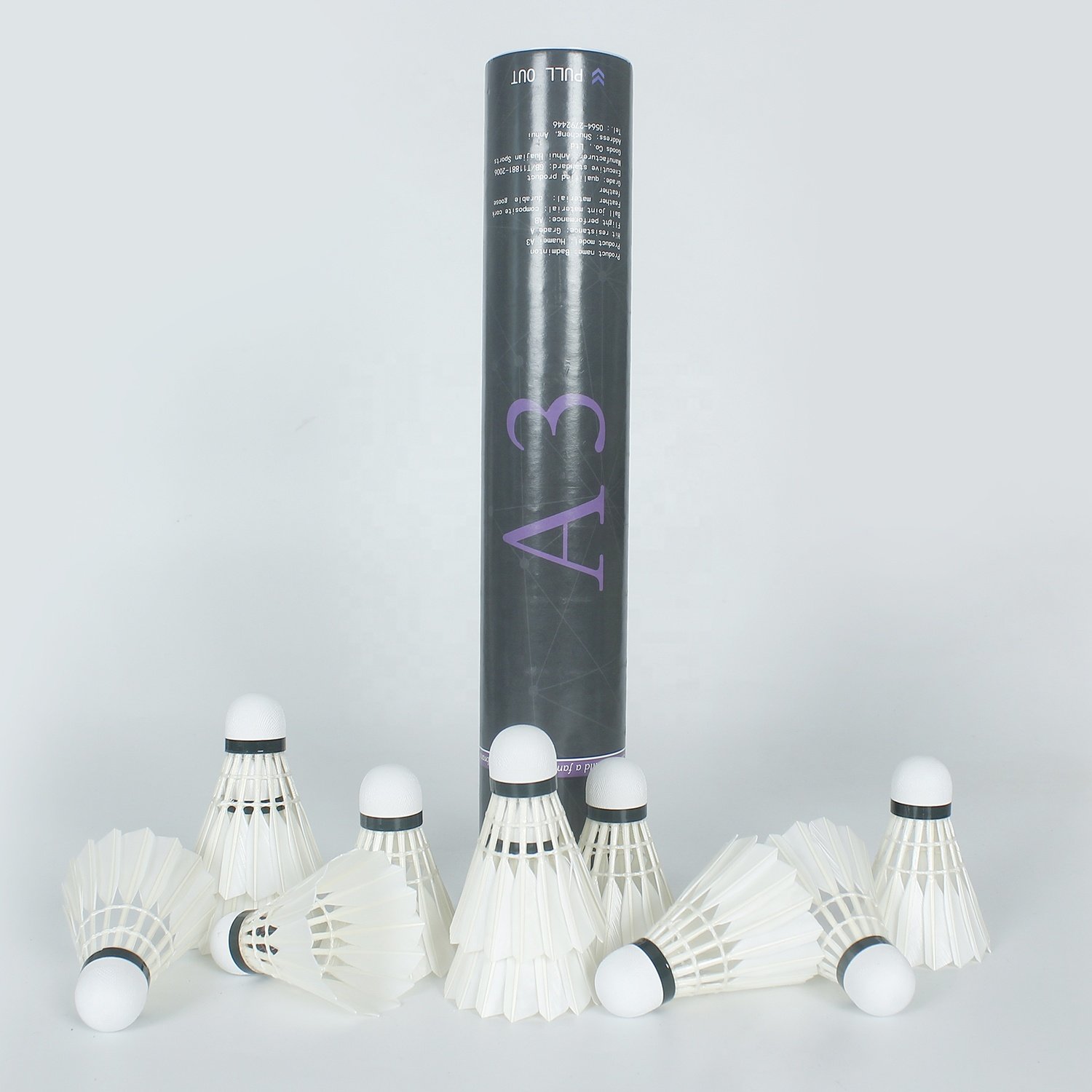 Most Durable Strong Resistance Goose Single-side Feather Badminton Shuttlecock Ball